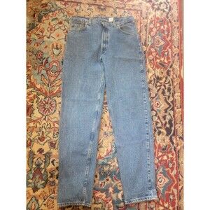 Vintage 90s 550  Levi Denim Jeans Made In The U.S.A Size 36x34